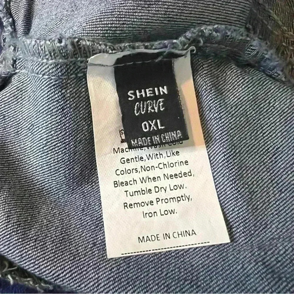 SHEIN Jean Bodysuit - Picture 4 of 5